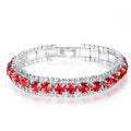 2026 Korean New Fashion Blue Crystal Bracelet