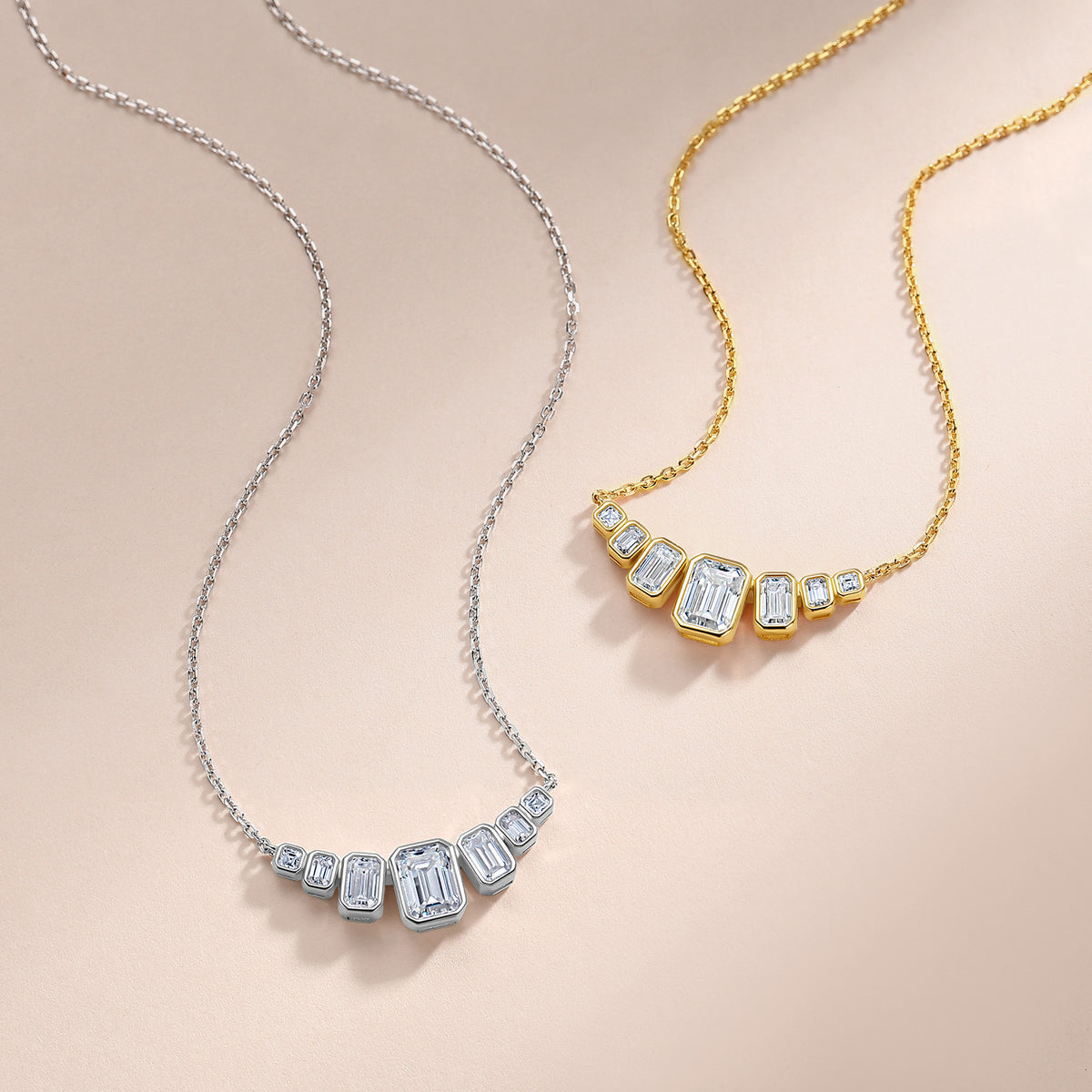 Gold 925 Silver Necklace