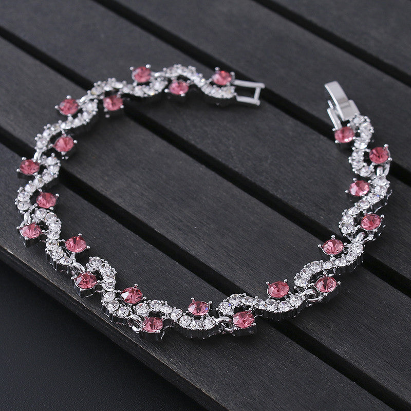 White Crystal Bracelet