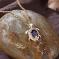 European and American style ocean turtle pendant necklace