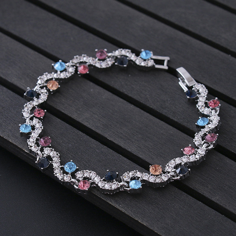 White Crystal Bracelet