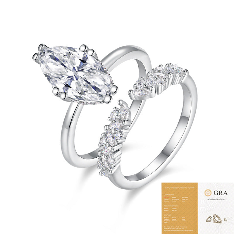 925 Silver Layered Ring