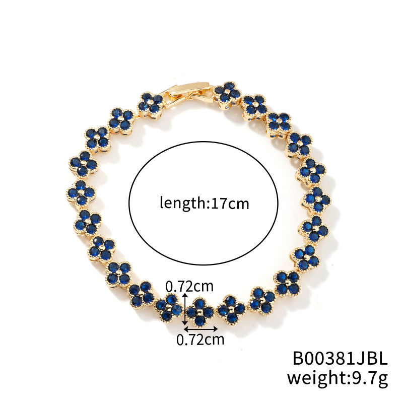 Brass Floral Bangle