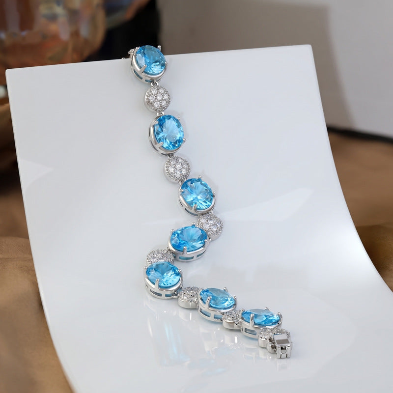 Fresh and sweet zircon bracelet