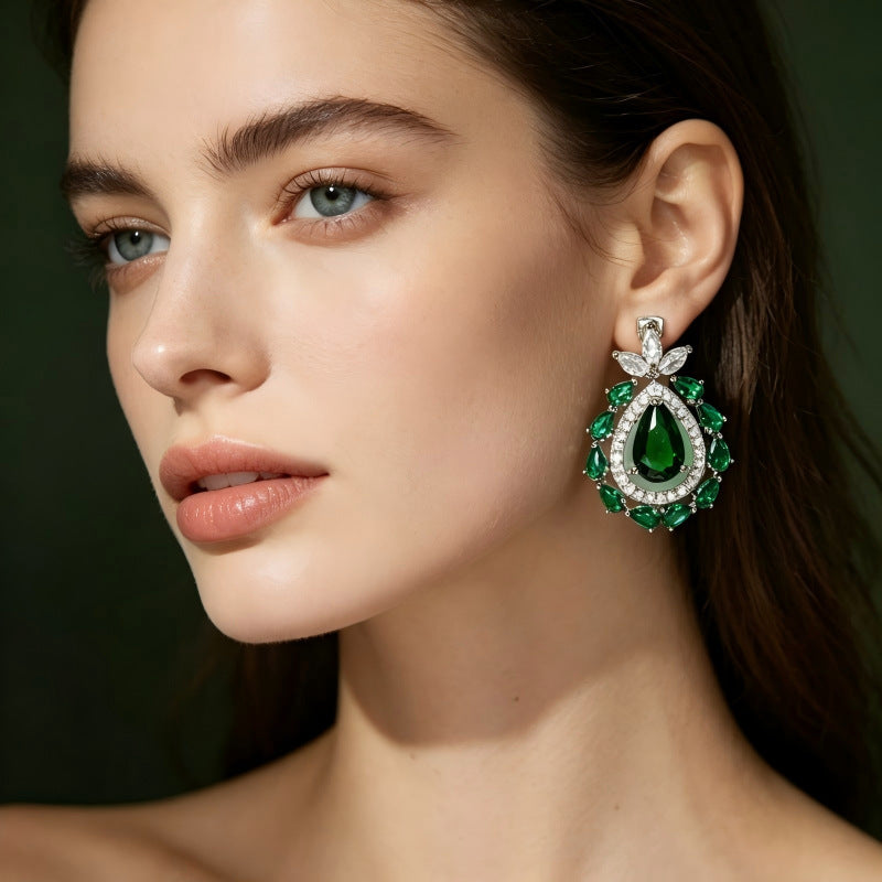 Gold Brass Earring
