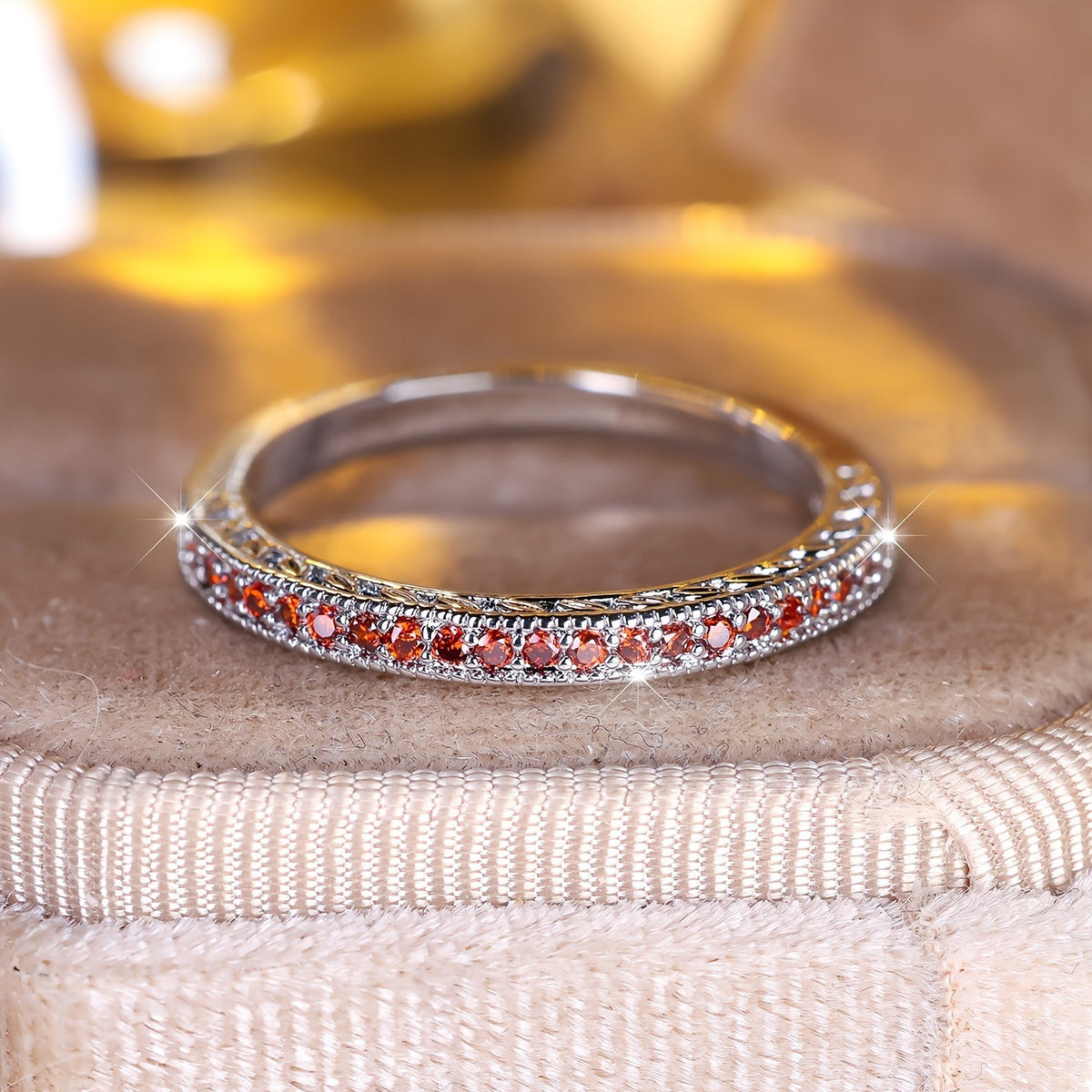 European and American Ebay Hot-Selling Inlaid Zirconia Full