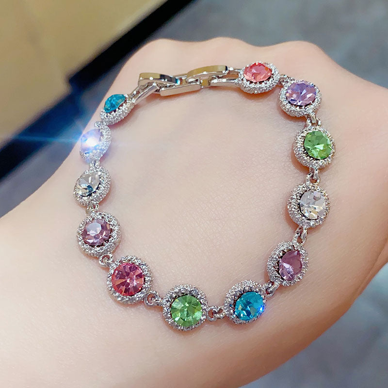 Multicolor Brass Bracelet
