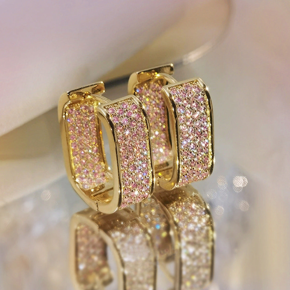 Gold Brass Earring