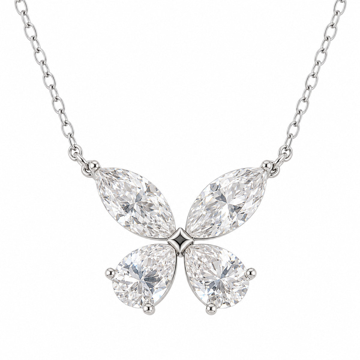 925 Silver Butterfly Necklace