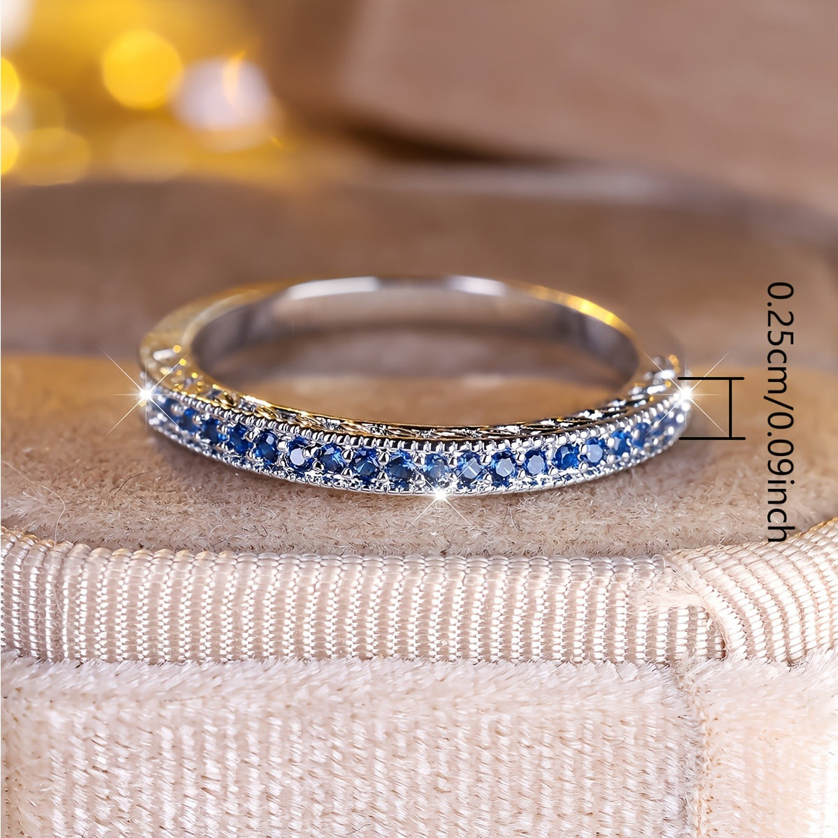 European and American Ebay Hot-Selling Inlaid Zirconia Full