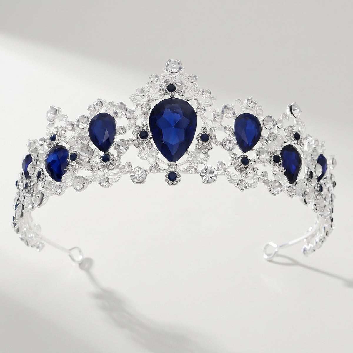 European and American Baroque Retro Bride Rhinestone Crown