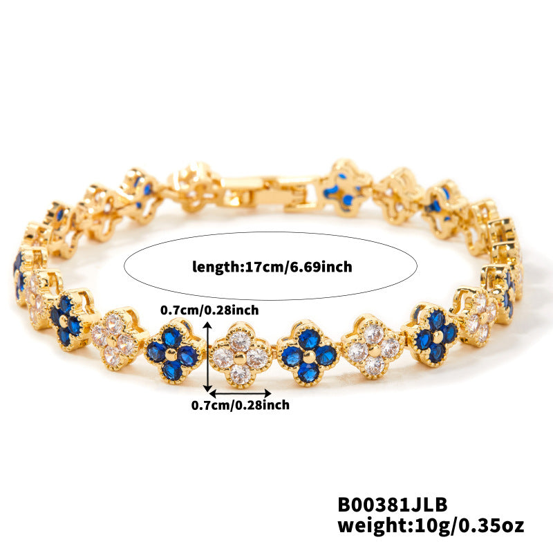 Brass Floral Bangle