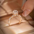 Zircon Floral Ring