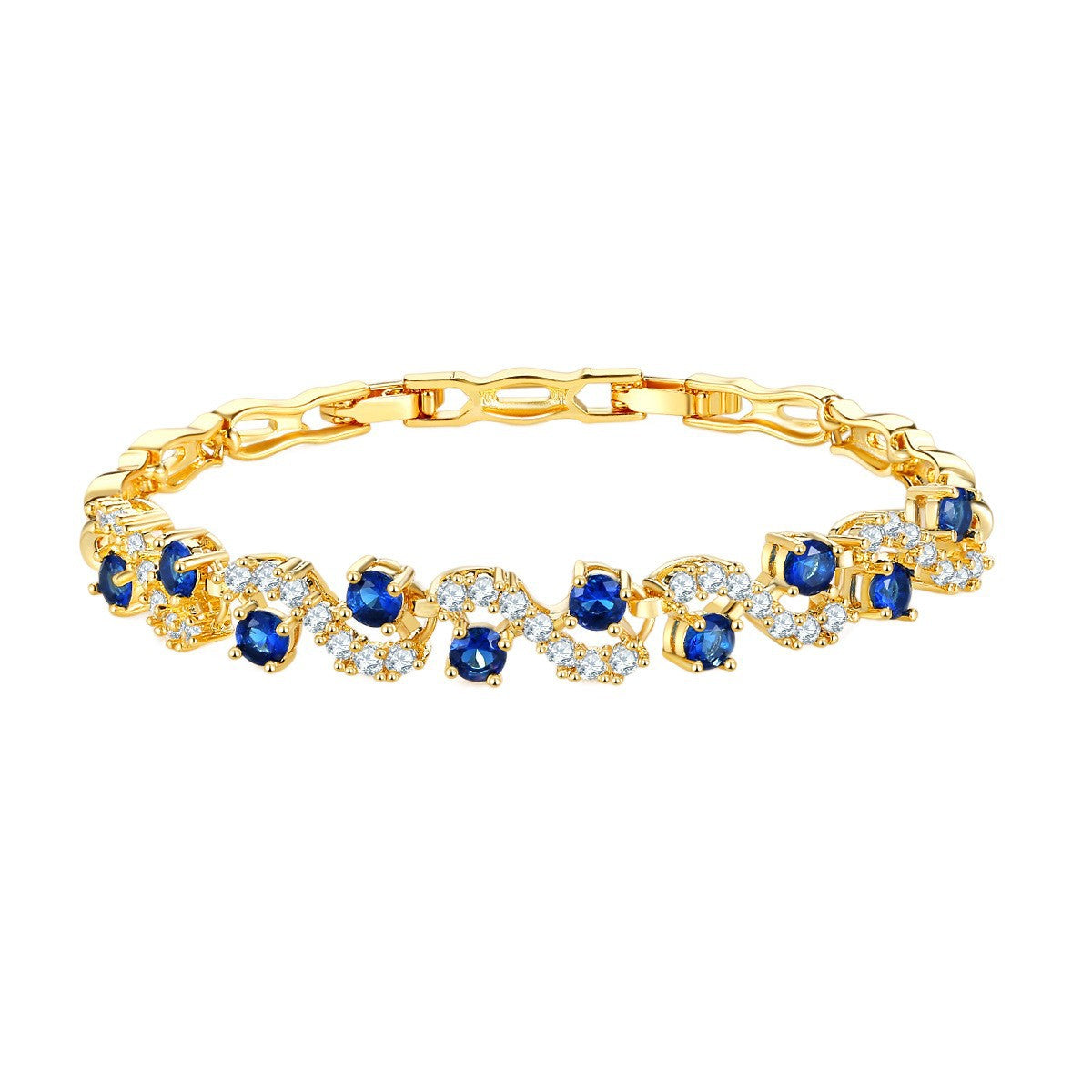 New fashion jewelry: large diamond bracelet