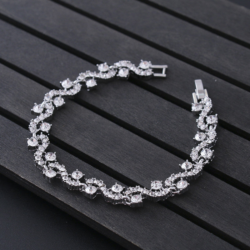 White Crystal Bracelet