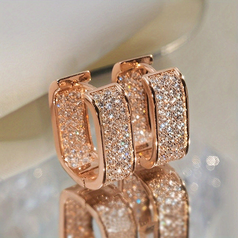 Gold Brass Earring