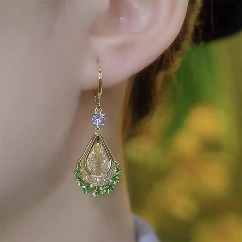 Gold Brass Earring
